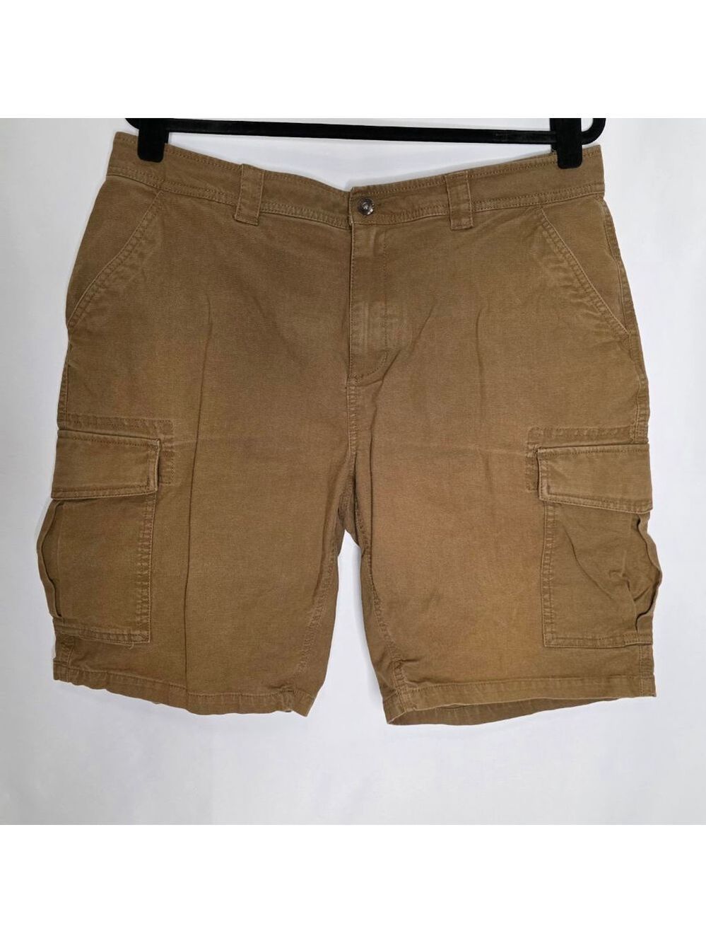 Men's BC Clothing Co. Brown Cargo Shorts Waist 36